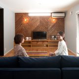 おしゃれなインテリアと考え抜かれた動線の家