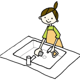 サニタリースペースのお手入れ