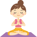 腹式呼吸法 と「バッタのポーズ」にチャレンジ!!