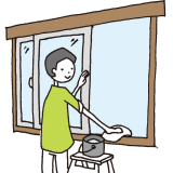 サッシのお手入れ