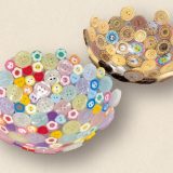 ボタンでつくるバルーントレー